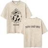 Washed Vintage Junior H Sad Boyz Depressed Mfkr Album  Tshirt Men Fashion Oversized T Shirt Mens Hip Hop Ocollar Tshirts