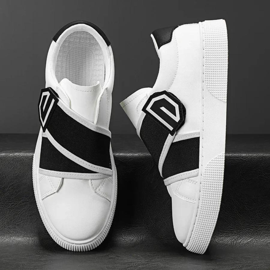 2025  New Men Business Casual Shoes Fashion Anti Slip Outdoor Sneakers Comfortable Wear-resistant Walking Shoes Leather  Shoes