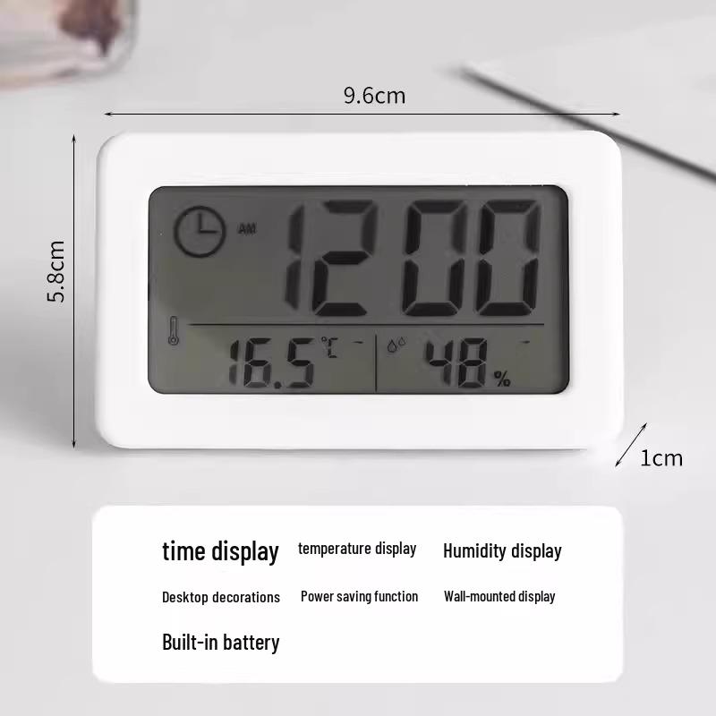 Mini Digital Desktop Clock - Cute Decorative Tabletop Clock for Students