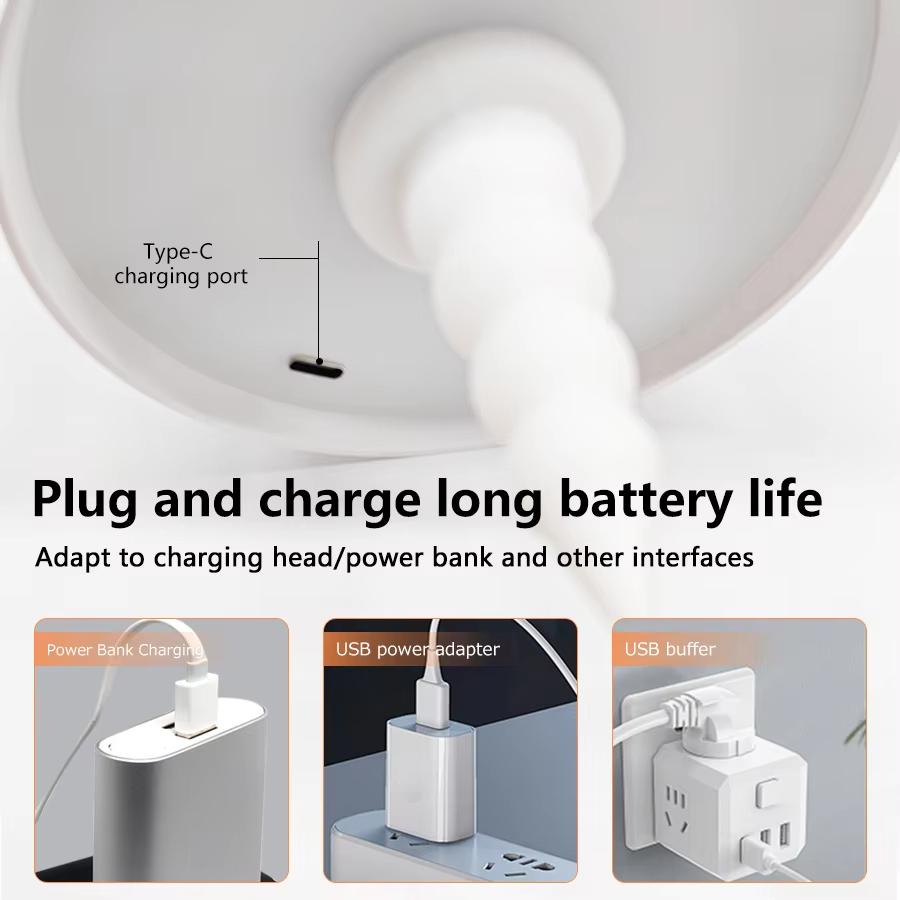 Беспроводная лампа в виде винной бутылки, зарядка Type-C, сенсорное управление, диммируемый светодиодный настольный светильник, ночник для атмосферы бара, кафе