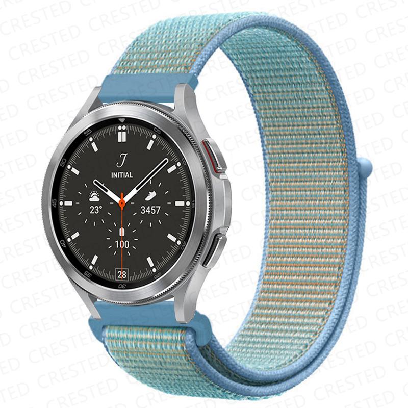 Ремешок 22 мм 20 мм для Samsung Galaxy watch 4 classic/46 мм/Active 2/3/Gear S3/браслет amazfit correa Huawei watch GT 2/3 Pro Band