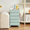 360 Rotating Bedside Storage Cabinet File Cabinet Storage Side Cabinet Office Ins Storage Multi-layer Side Table Movable