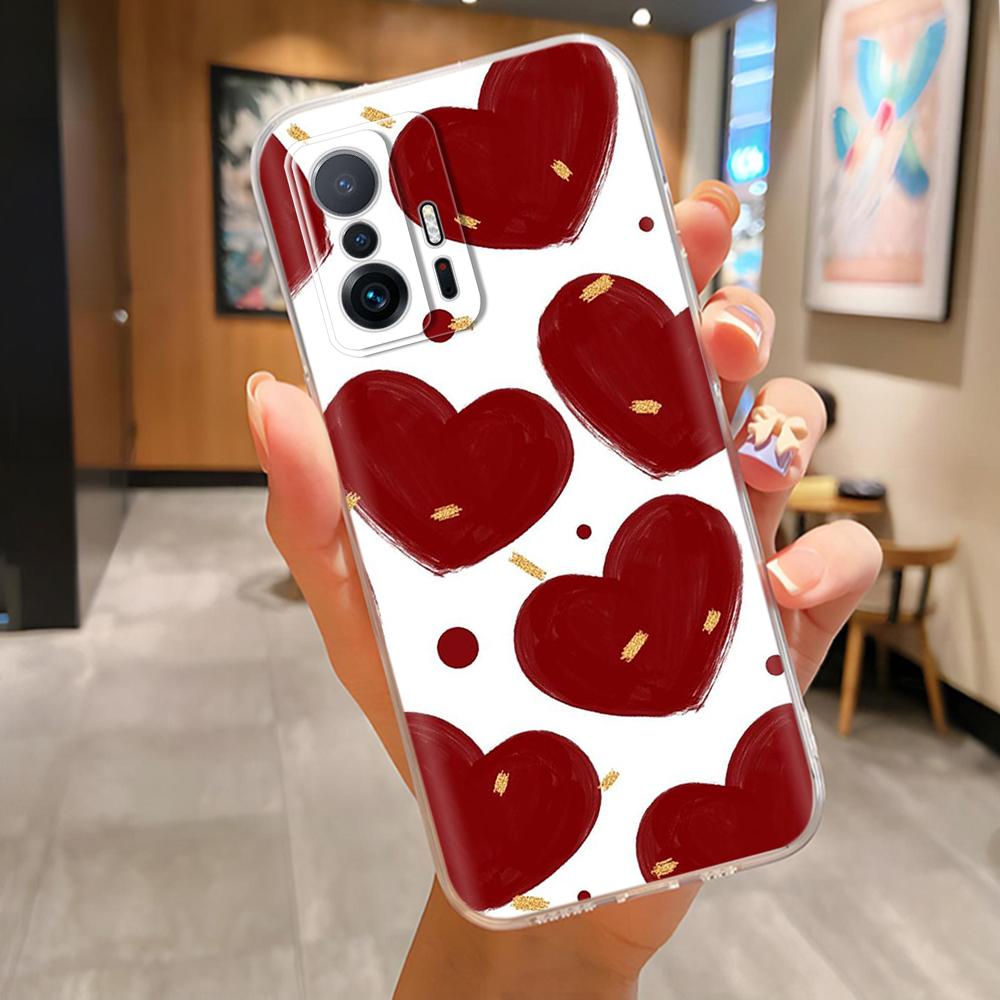 Для Xiaomi 11T Pro Чехол для телефона Модный Фэнтези Прозрачный Чехол Для Xiaomi Mi 11T Pro Mi11T ТПУ Силиконовый Противоударный Задние Крышки Funda