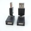 Flexible Twist Angle 360 Degree Rotating USB A 2.0 Male To Female Adapter Connector Converter for Cable Extension