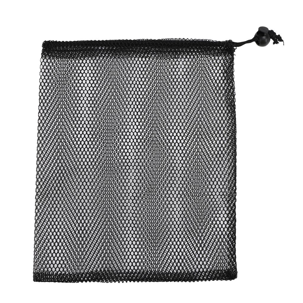 Сетчатая сумка для мячей для гольфа вмещает 15 мячей. Нейлоновый чехол для хранения мячей для гольфа с застежкой-шнурком для раздвижных дверей.