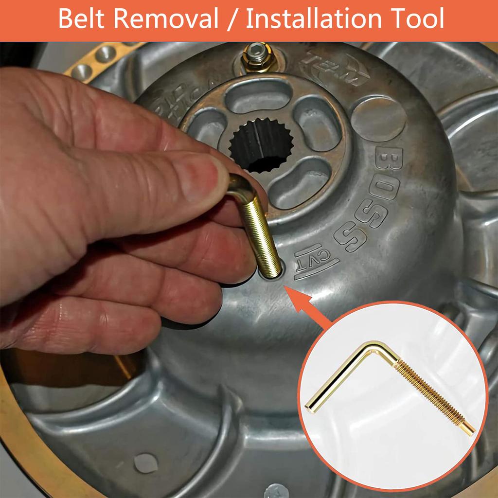3Pcs Clutch-Drive Belt Removal Tool Belt Change Tools Replace 2875911 Suitable for RZR RZR-4 XP Turbo RS1-Ranger XP 1000