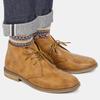 Large Size 39-48 Men's Boots Retro Desert Boots Classic Polo Boots Brushed Men's Leather Boots