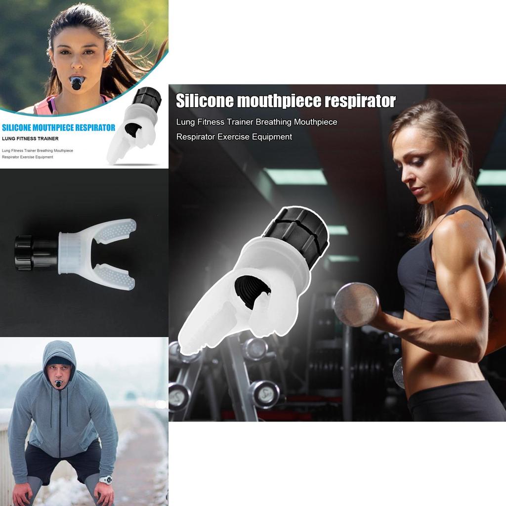 Silicone Breath Training Device For Athletes And Home Workout Routines