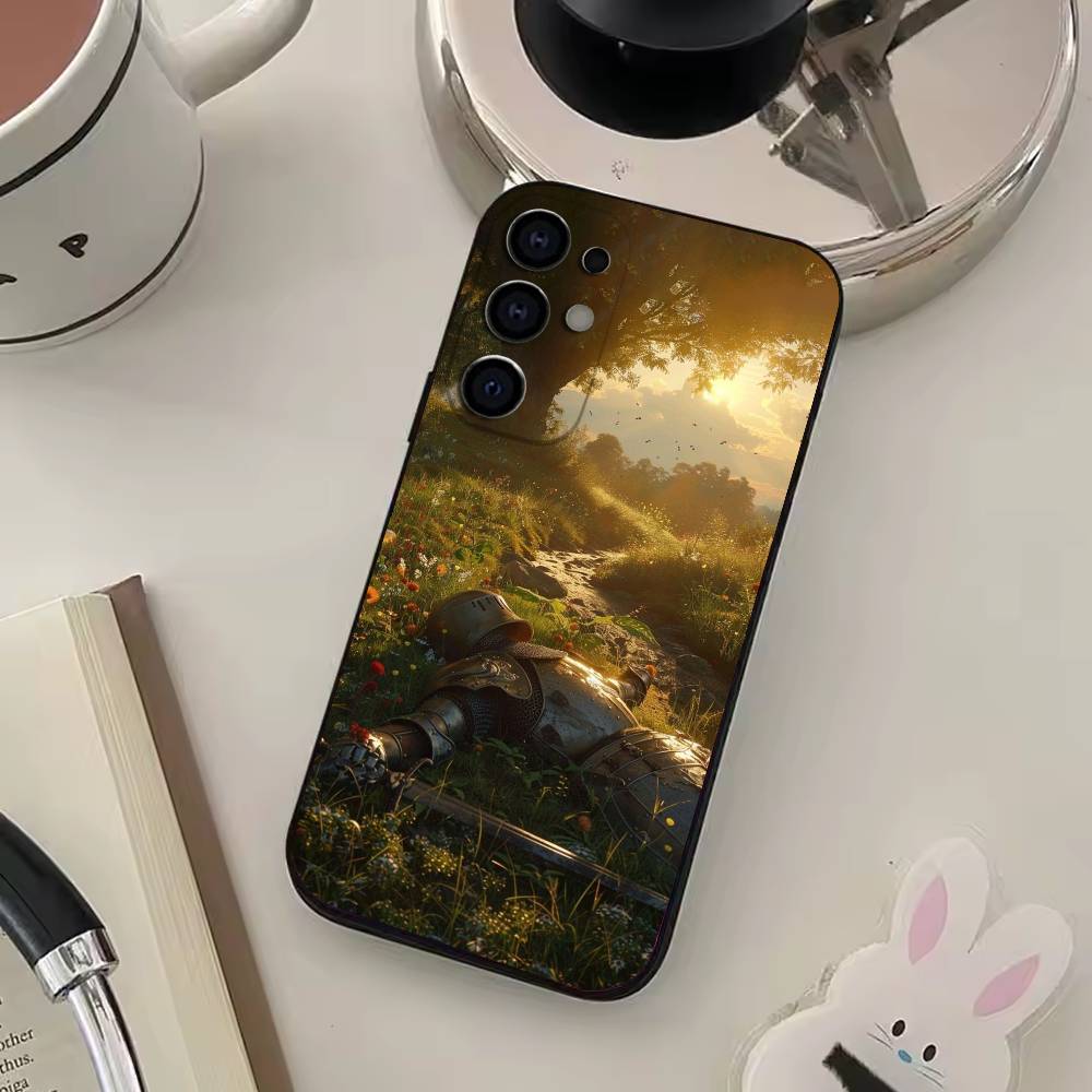 Чехол для телефона KCD K-Kingdom C-Come D-Deliverance 2 для Samsung S25, S24, S21, S22, S23, S30, Ultra, S20, Plus, Fe, Lite, Мягкий черный чехол