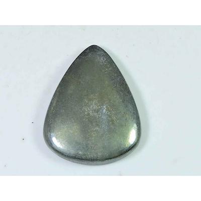 28X37X05MM натуральный золотой пирит груша кабошон россыпью драгоценный камень 88 карат. СК-4253