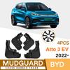For BYD Atto 3 Yuan Plus EV 2022 2023 Anti-splash Mud Flaps Auto Front Rear Mudguards Special Fender Mudflaps Car