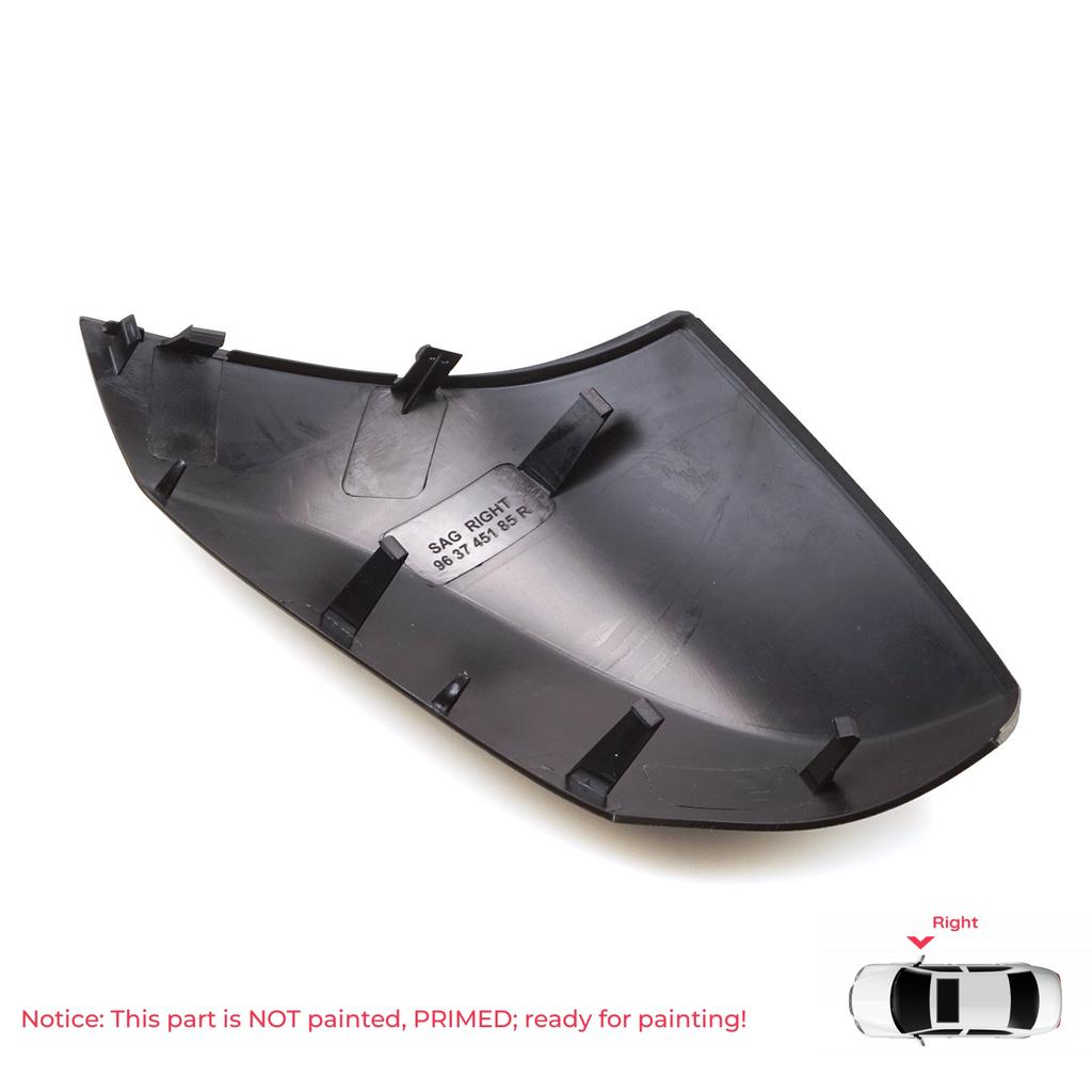 BSP1106-2 Side Wing Mirror Scull Cap Cover Right 963740063R for Renault Fluence Megane MK3 5-Door