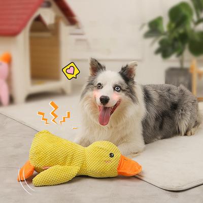 HOOPET Игрушка для сна для собаки Утка Жевательная Звуковая Игрушка для Маленьких Средних Больших Собак Уличная Интерактивная Игрушка для Дрессировки Питомца Аксессуары для Собак