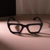 Retro Square Light Eyeglass Frame Women Men Transparent Unisex Glasses For Female Male