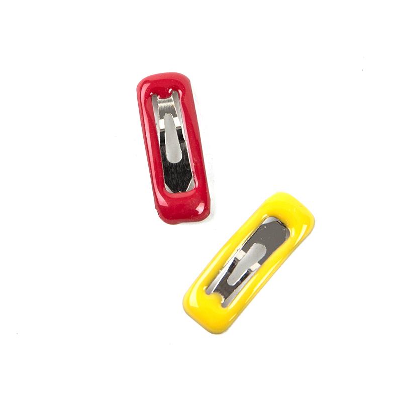 Цветной мини-прямоугольный зажим ручной работы своими руками, открытка, кукла, зажим для питомца