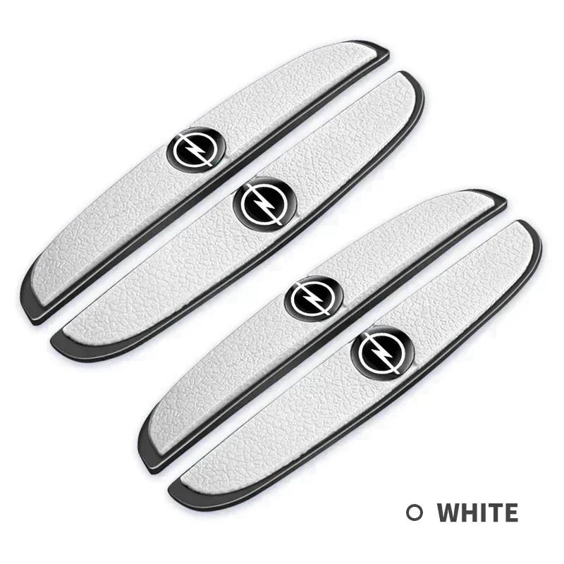 4PCS Car Door Anti-collision Bumper Strip Protective Sticker For Opel Astra Insignia Corsa Zafira Meriva Mokka Vivaro Vectra