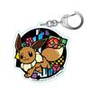 Pokemon Pokemon Kirie Series Acrylic Keychain Eevee B  Reissue 