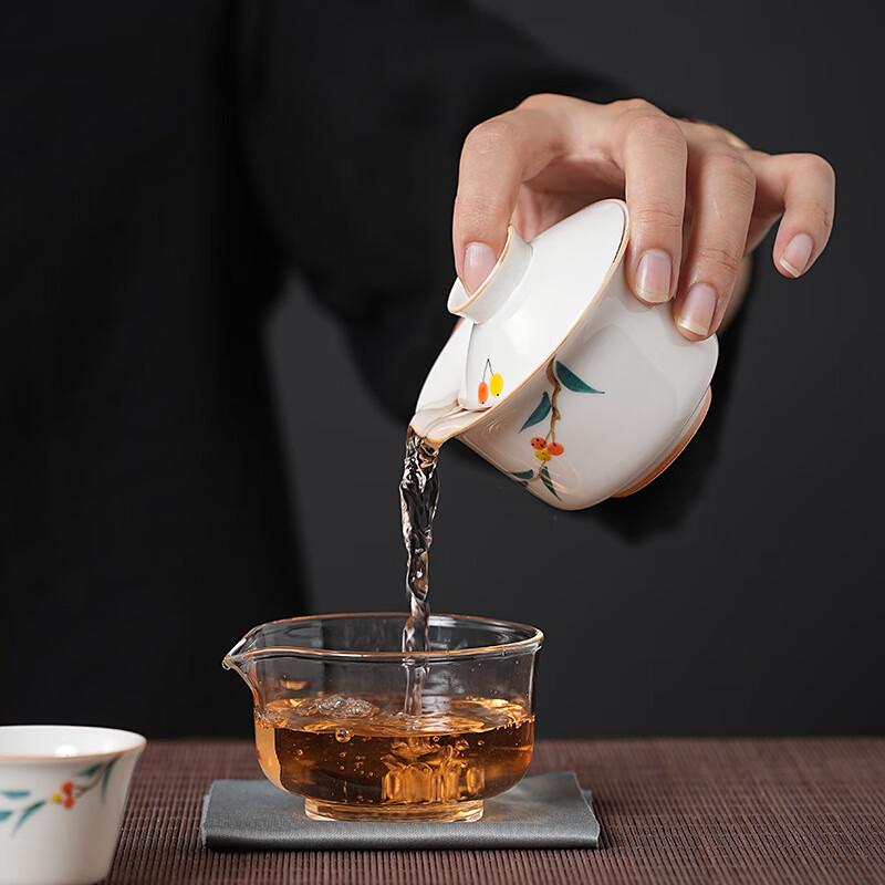 Портативный керамический дорожный чайный набор для кунг-фу Shangqi