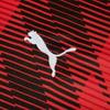 Puma Acm Home Jersey Replica с цветными манжетами, V-образным вырезом, коротким рукавом, футбольная рубашка для женщин, красные топы 770384-01