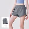 Juyitang Women's Anti-Exposure Running & Yoga Shorts with Side Pockets