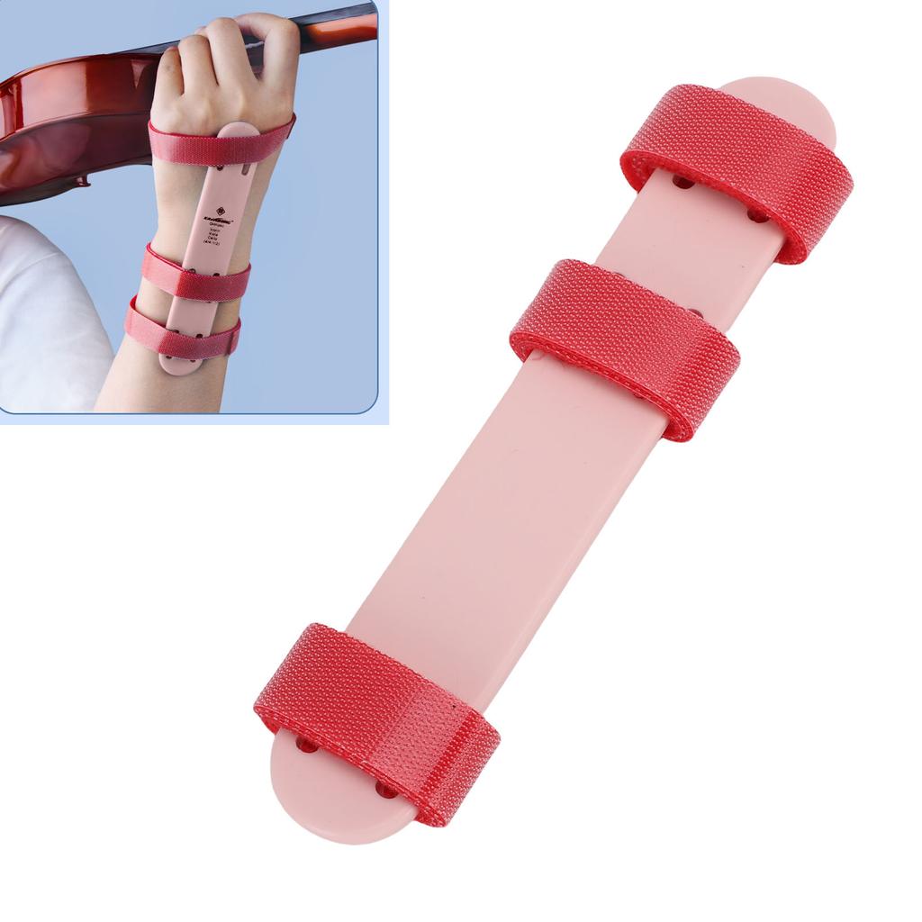 Помощник для запястья левой руки скрипача, вспомогательное средство для практики запястья скрипача, помогает сохранять правильное прямое положение запястья для юных скрипачей, 5,9x1,0 дюйма