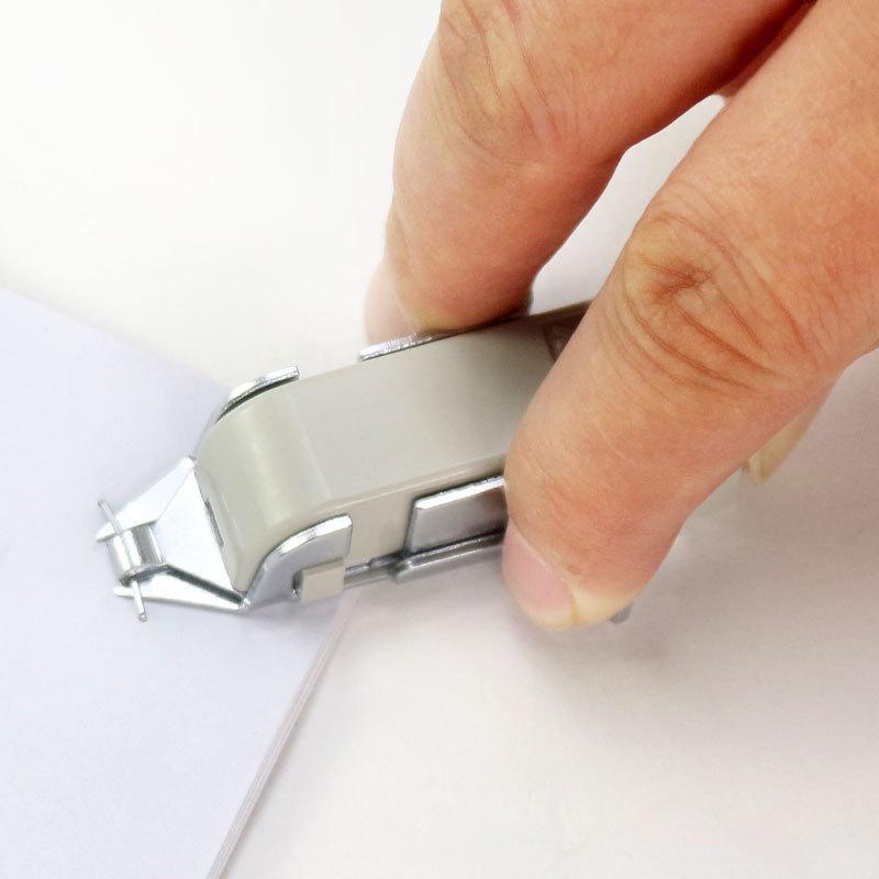 Japan MAX Mecs RZ-A Mini Staple Remover: Easily Pulls up to 20 Pages, Push-Type Design