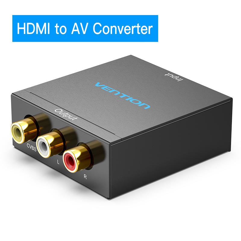 Адаптер Vention для преобразования HDMI в AV / AV в HDMI