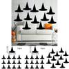 Halloween Witch Hat Paper Party Decor For Festive Scene Setting 12 Pack