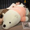 Polar Bear Doll Hug Pillow Boy and Girl Sleeping Rag Doll Large Size Bear Plush Toy Bear Doll