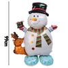 Large Standing Balloons Christmas Theme Santa Claus Xmas Tree Snowman Gingerbread Man Aluminum Film Balloon New Year Party Decor