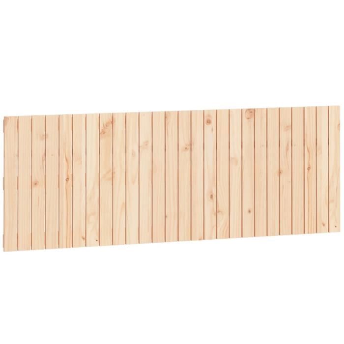 824858 vidaXL Wall-mounted Headboard 166x3x60 Cm Solid Pine Wood