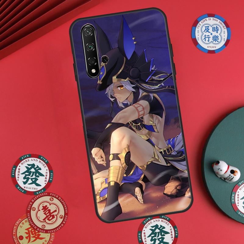 Genshin Impact Cyno For Huawei Nova 5T 9 10 SE 7i 8i 11i 12i Y73 Y72 Y61 Y91 Y60 Y70 Y90 P20 P30 P40 Lite Case