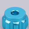 Simulator Button 20mm Metal Knob 6mm Holes for Steering Wheel Upgrade Racing Console DIY Gaming Environment