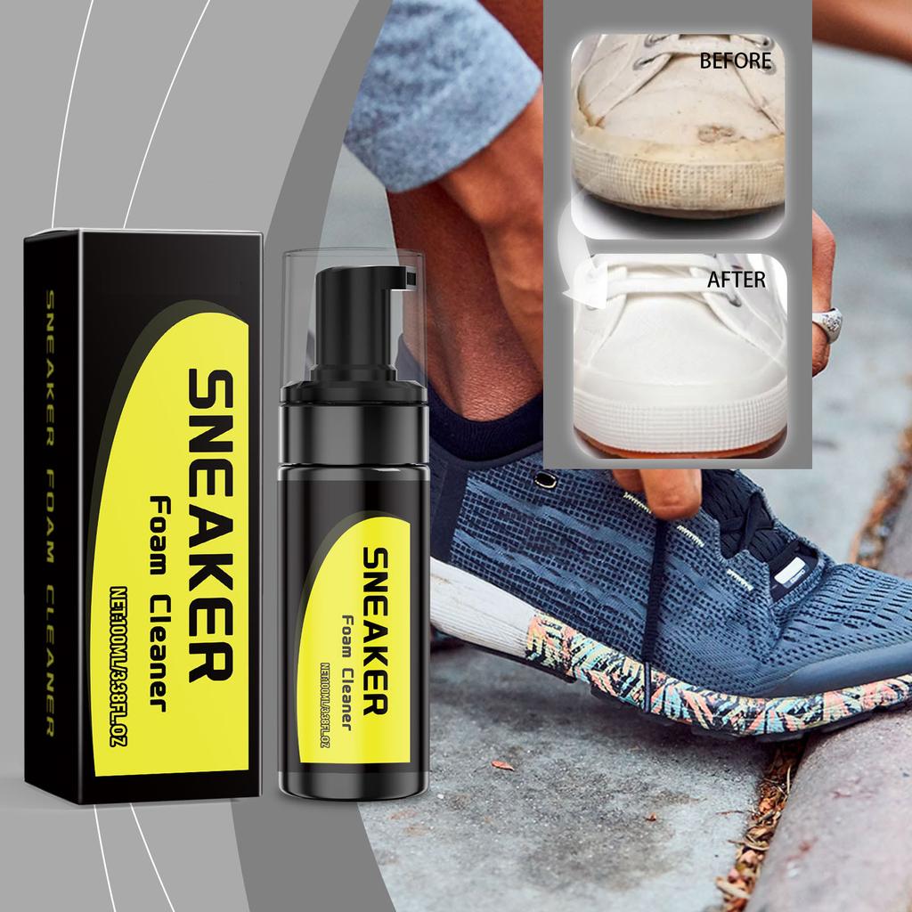 Sports Shoe Cleaner Shoe Foam Shoe Cleaning Quickly Reduces Stains Without Damaging The Shoe Surface.100ML