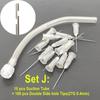 Dental Suction Tube Suction Pipe Drying Set for Accurate Suction Finalize with Washing Endo Irrigation Needle Tip Material