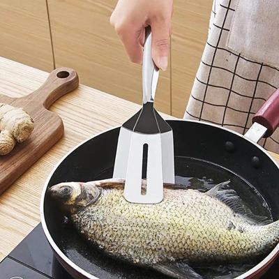 Зажим для стейка Edelstahl Pfannkuchen Grill Braten Fisch Spatel зажим Zange Brot зажим кухонные принадлежности набор Cozinha домашние гаджеты