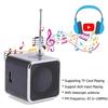 1 шт. FM портативное мини-радио Micro Treble Bluetooth портативное голосовое для компьютера, мобильного телефона, поддержка музыки в формате MP3, карта Micro TF
