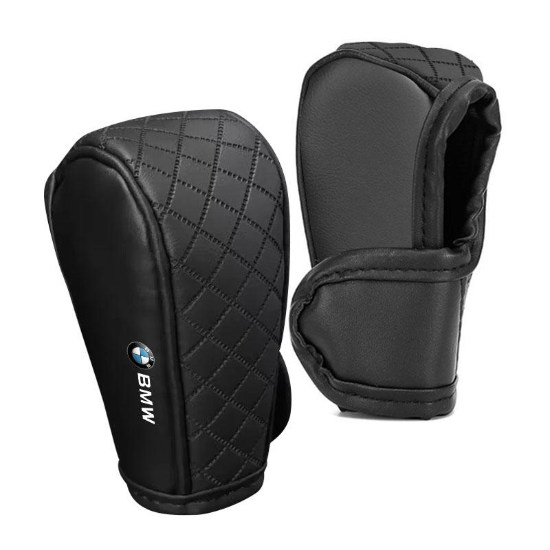 Car Gear Shift Cover PU Leather Shift Lever Cover Gearbox Shifter Knob Protective For BMW E39 E46 E90 E36 E60 E34 E30 F30 X1 X3 X5 X6 X7 E92 E93 E87