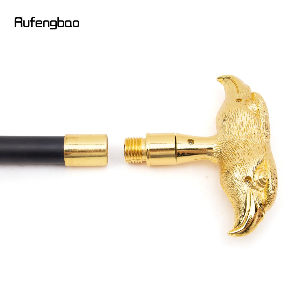Золотая роскошная трость с головой орла, модная трость для джентльмена, элегантная трость для косплея, набалдашник 93 см