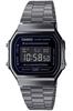 CASIO Casio Стандартные часы для детей, мальчиков и девочек, дешевые Casio Chipkashi Digital Date, черные, зарубежные, модель A168WGG-1B, мужские и женские [Товар]