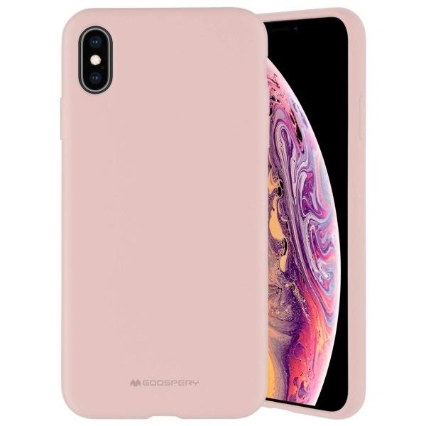 Etui do iPhone 13 Pro Mercury Silicone Różowo-piaskowe