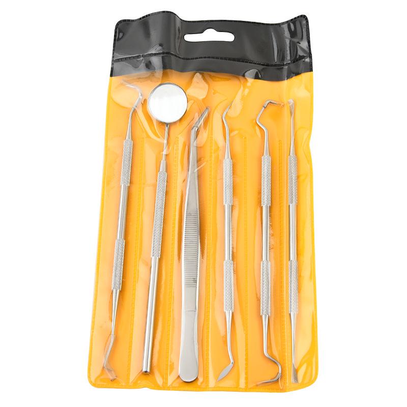 Dental Endoscope & Tool Set: Probes, Tweezers, Tartar Remover for Oral Care