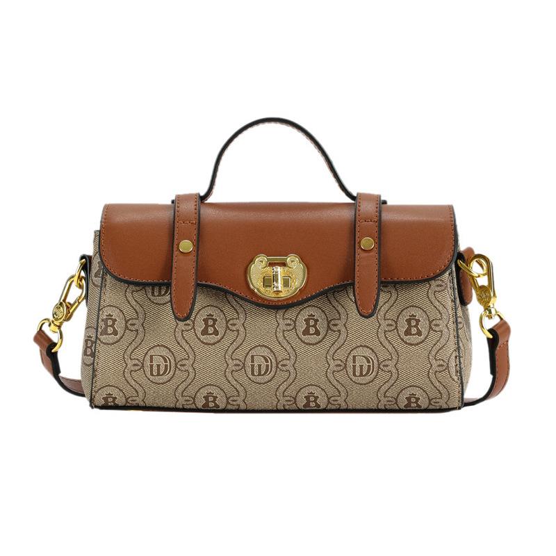 2024 Новая высококачественная сумка-подушка в стиле ретро, ​​нишевый дизайн, модный темперамент, женская сумка через плечо на одно плечо для поездок на работу