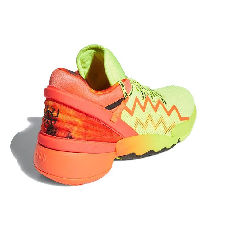 Adidas ДОН. Выпуск №2 Мужские кроссовки Fire of Greatness Желтые Солнечно-Желтые Солнечно-Красные H67570