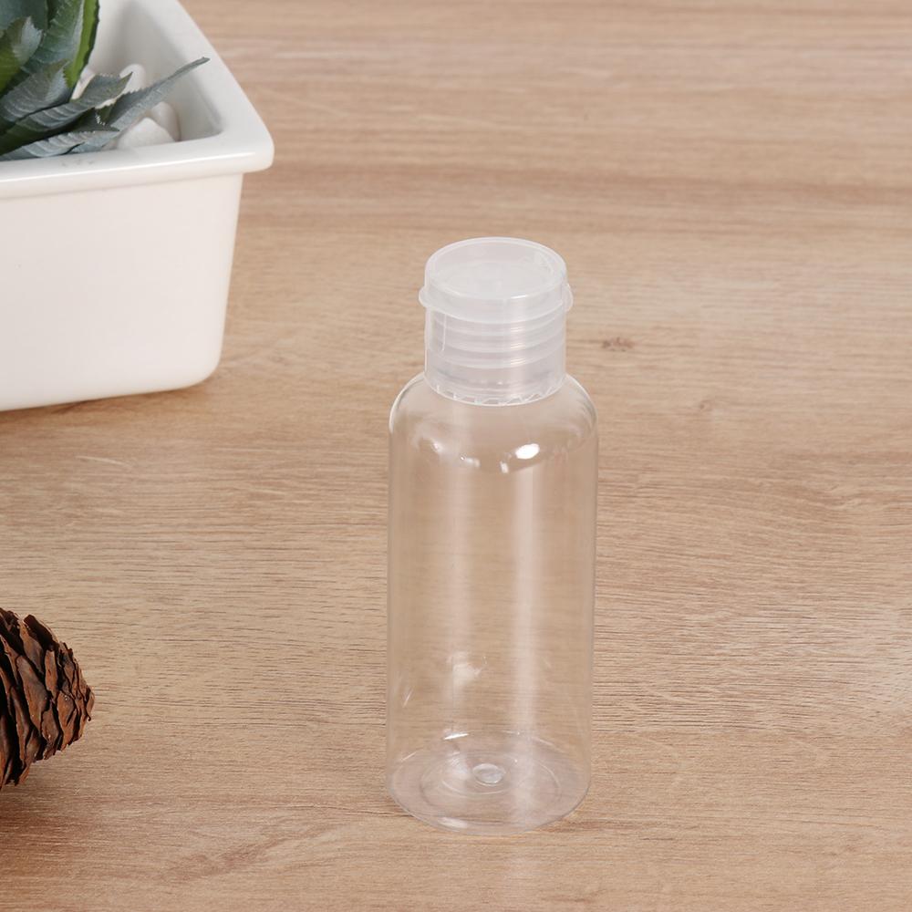 Дозатор Прозрачная пластиковая бутылка для шампуня Пустой контейнер Бутылка Лосьонница Многоразовая