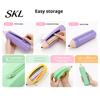 Student Stationery Bag Students Silicone Pencil Case with Zipper, Waterproof Shaped Large Capacity Organizer Pouch, for Pens, Erasers, Rulers Compact