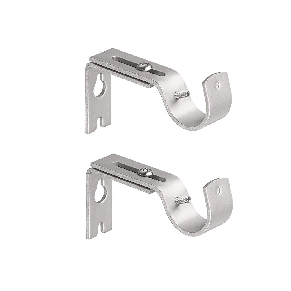 Прочный С Винтами Поддержка Карнизного Стержня Оконная Фурнитура Кронштейн для Карнизного Стержня Держатель для Карнизного Стержня