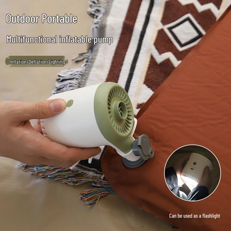 Rechargeable Portable Camping Lantern & Air Pump