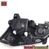 Chery A5 Manual Adjustment Headlight - Yellow/White Edge Combination