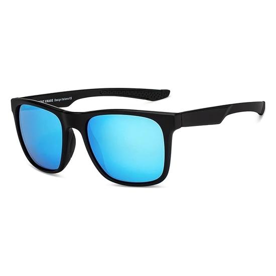 Vincent Chase от Lenskart | Полнооправные квадратные фирменные новейшие и стильные солнцезащитные очки | Поляризованные и 100% защита от УФ-излучения | Для мужчин и женщин | Большие | VC S14461